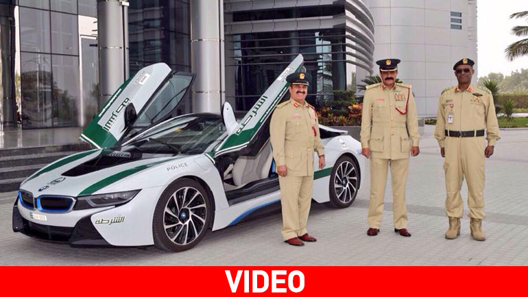 Απέκτησε και BMW i8 η αστυνομία του Ντουμπάι